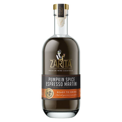 Zarita Ready to Drink Pump Spice Espresso Martini, 750 ml